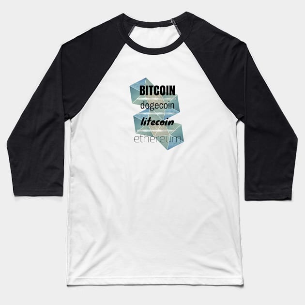 Some coins Baseball T-Shirt by CryptoStitch